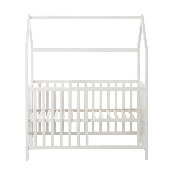 Białe łóżeczko 60x120 cm – Roba-image-1