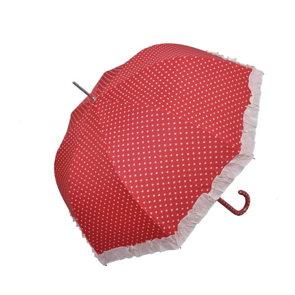 Czerwony parasol Clayre & Eef Lace