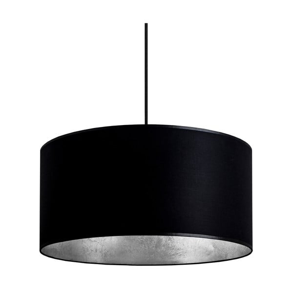 Czarno-srebrna
  lampa wisząca Bulb Attack Tres, ⌀ 40 cm