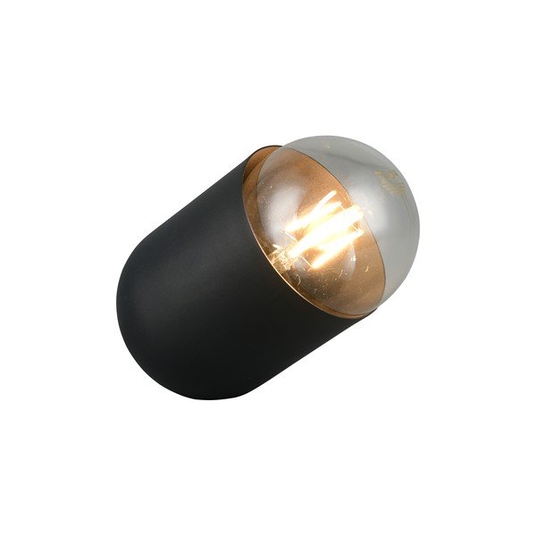 Czarna metalowa lampa stołowa (wysokość 13,5 cm) Nara – Reality-image-3