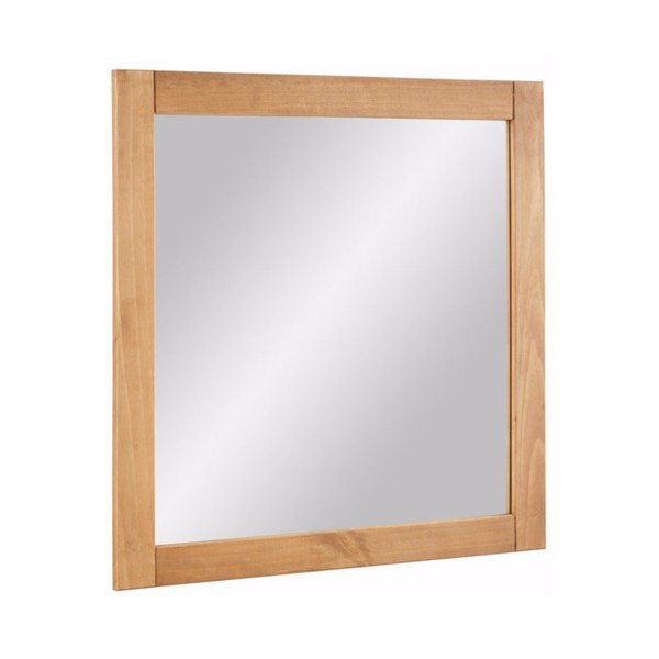 Lustro w ramie z litego drewna sosnowego Støraa Cabana-image-1