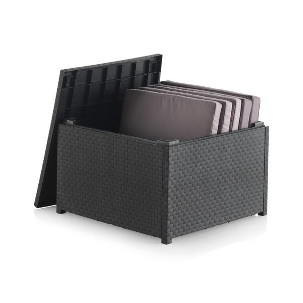 Stolik ogrodowy z imitacji rattanu 56x56 cm – Juinsa-image-3