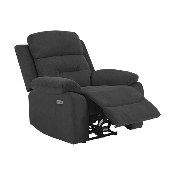 Antracytowy fotel wypoczynkowy Vansbro – Actona