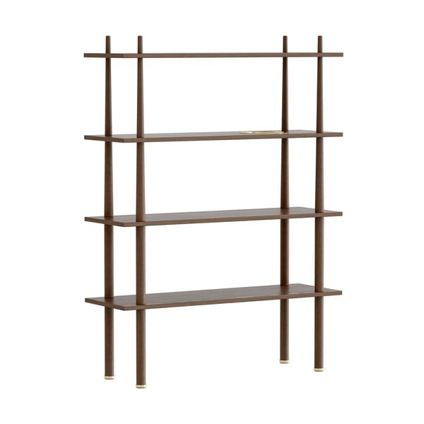 Brązowy modułowy regał w dekorze dębu 110x148 cm Stories – UMAGE-image-4