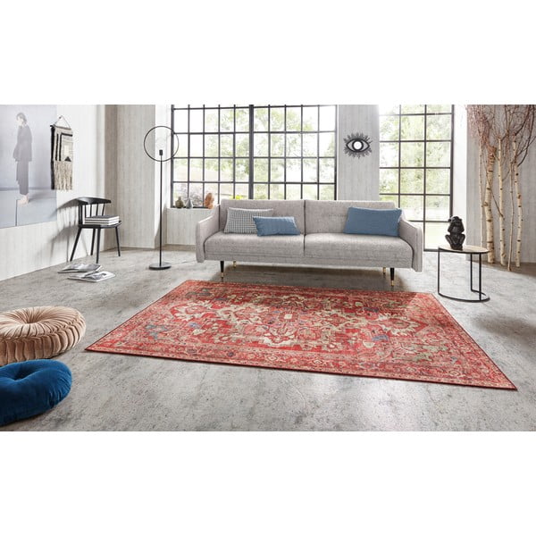 Czerwony dywan Nouristan Leta, 200x290 cm-image-3