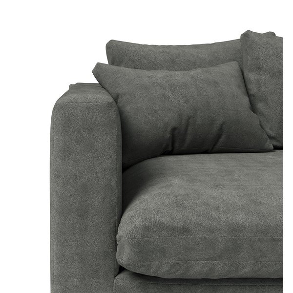 Szara sofa 175 cm Comfy – Scandic-image-3