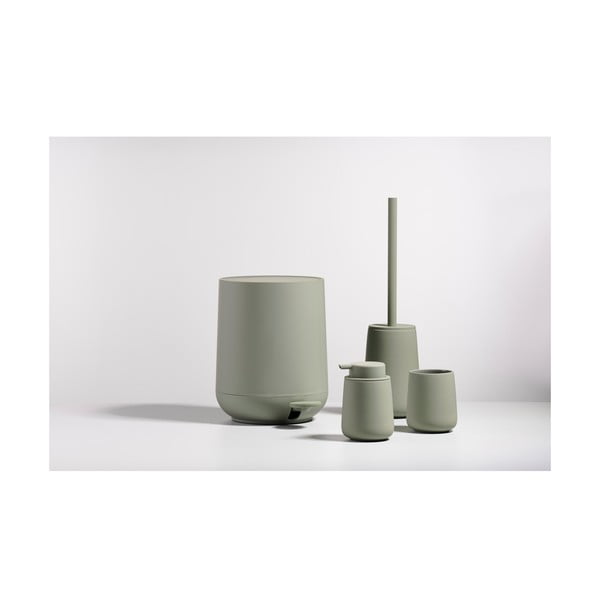 Zielona kamionkowa szczotka do WC Nova One − Zone-image-2