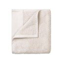 Kremowe ręczniki z bawełny organicznej frotte zestaw 2 szt. 30x50 cm Riva – Blomus