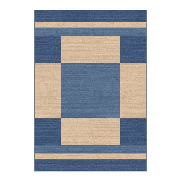 Niebiesko-beżowy dywan Universal Boras, 160 x 230 cm