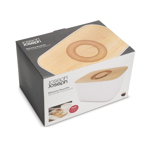 Czarny pojemnik na chleb z deską do krojenia Joseph Joseph Bread Bin-image-4