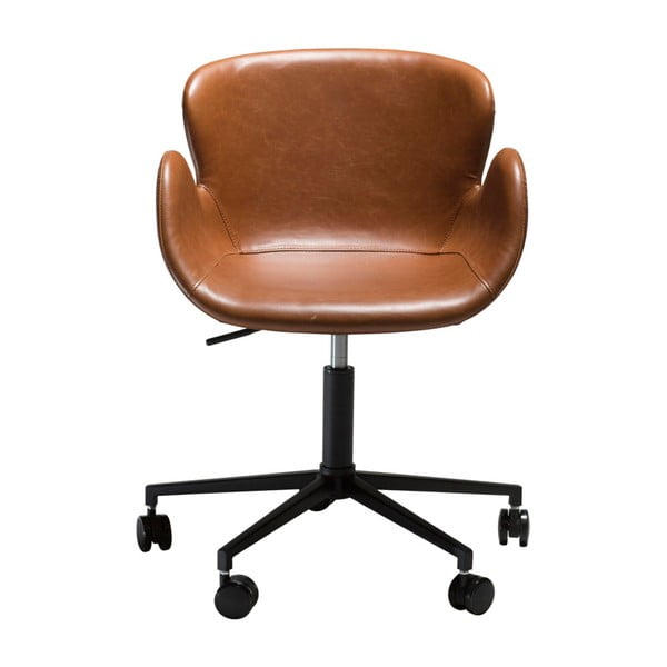 Jasnobrązowe krzesło biurowe DAN-FORM Denmark Gaia-image-1