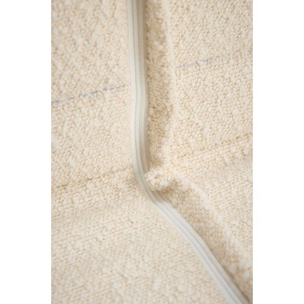 Kremowa tapicerowana ławka z materiału bouclé Fanita – Ellos Home-image-4