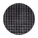 Antracytowy okrągły dywan odpowiedni do prania ø 145 cm Bubbly – Oyo Concept