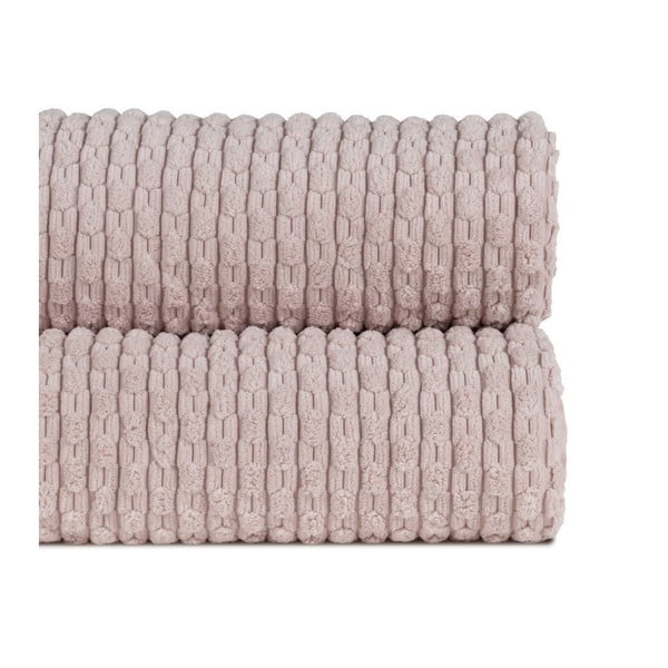 Różowa narzuta pikowana 180x260 cm – Ixia