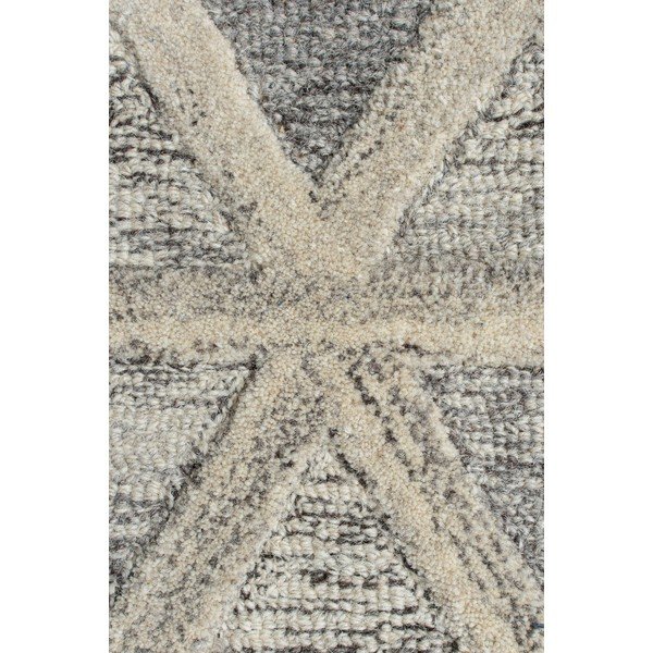 Szary dywan wełniany Flair Rugs River, 120x170 cm-image-2