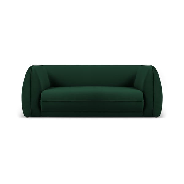 Zielona aksamitna sofa 190 cm Lando – Micadoni Home