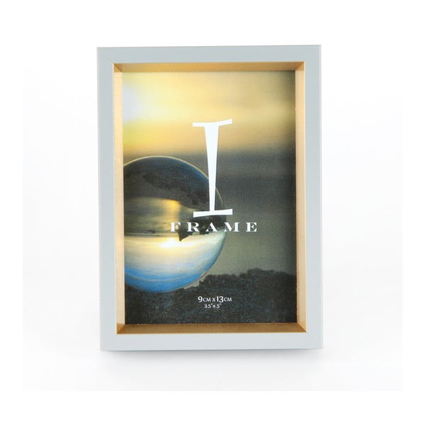 Szara ramka na zdjęcia Juliana Impressions Grey & Gold, 10,7x14,5 cm