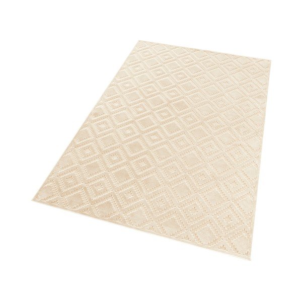 Kremowy dywan z wiskozy Mint Rugs Iris, 120x170 cm-image-2