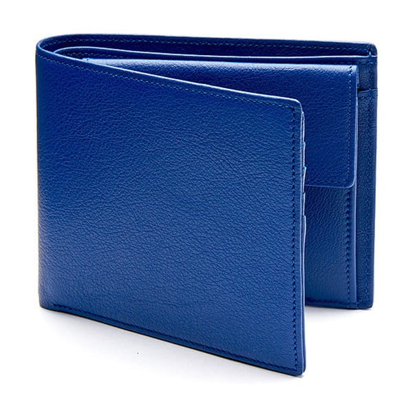 Niebieski portfel męski z kieszonką na monety ANTORINI Elite