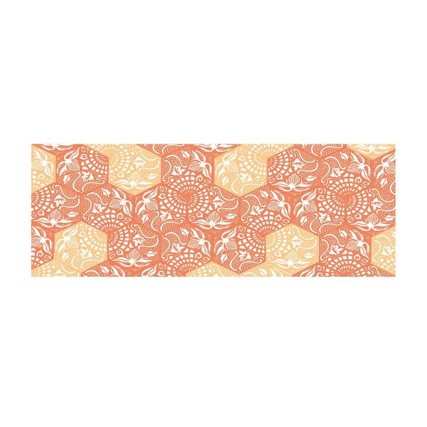 Winylowy dywan Cocina Paseo Naranja, 50x140 cm