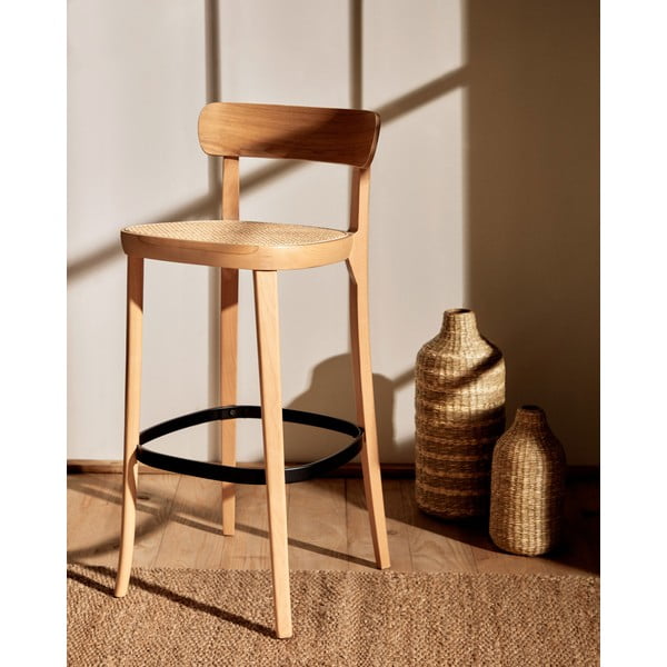 Hoker w dekorze jesionu 99 cm Romane – Kave Home-image-1