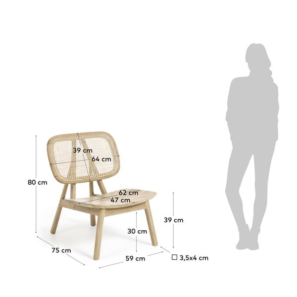 Rattanowy fotel Kave Home Nadra-image-4