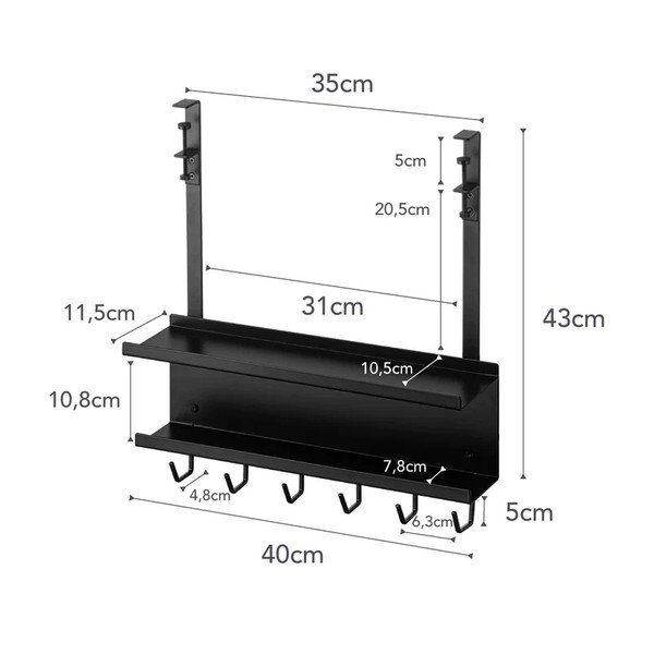 Metalowy organizer Smart – YAMAZAKI-image-4