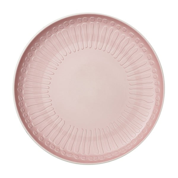 Biało-różowy porcelanowy talerz Villeroy & Boch Blossom, ⌀ 24 cm