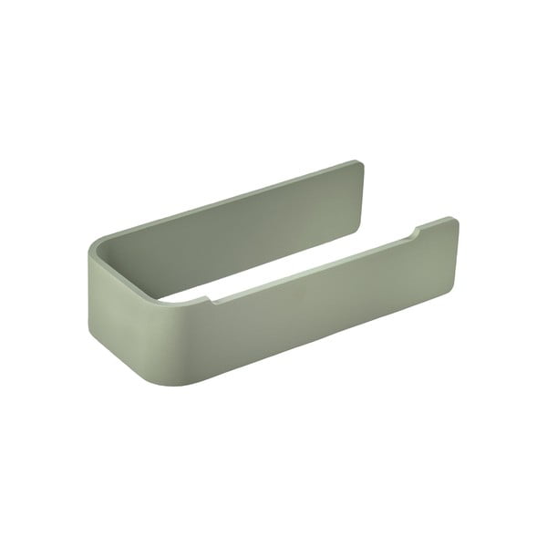 Jasnozielony ścienny metalowy uchwyt na papier toaletowy Ume – Zone-image-1