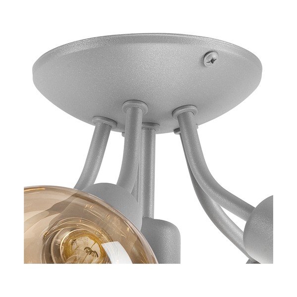 Szara lampa sufitowa Viggo – LAMKUR-image-3