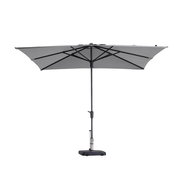 Szary parasol ogrodowy 280x280 cm Syros − Madison