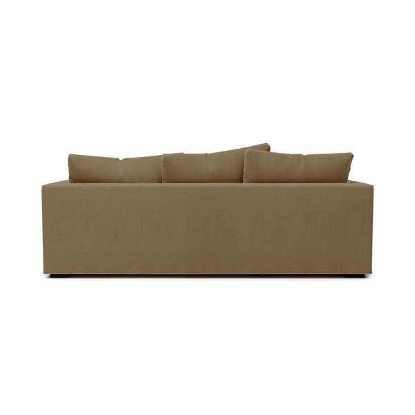 Beżowa sztruksowa sofa 220 cm Comfy – Scandic-image-3