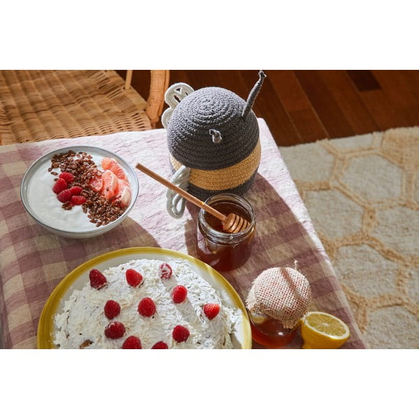 Tekstylny dziecięcy kosz na zabawki ø 15x15 cm Baby Bee – Lorena Canals-image-4