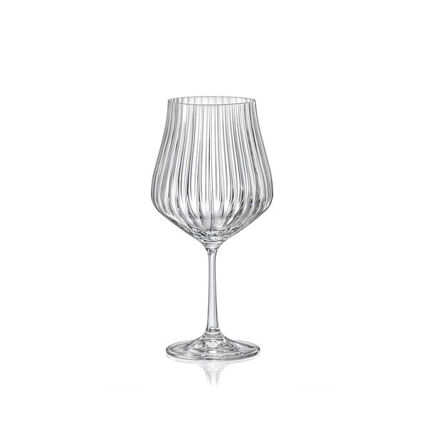 Zestaw 6 kieliszków do wina Crystalex Tulipa Optic, 600 ml