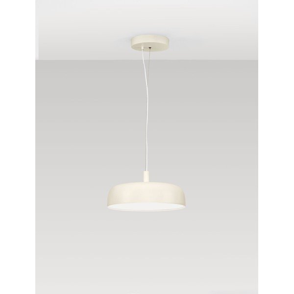 Kremowa aluminiowa lampa wisząca LED ze ściemniaczem ø 40 cm Noelia – Nova Luce-image-3