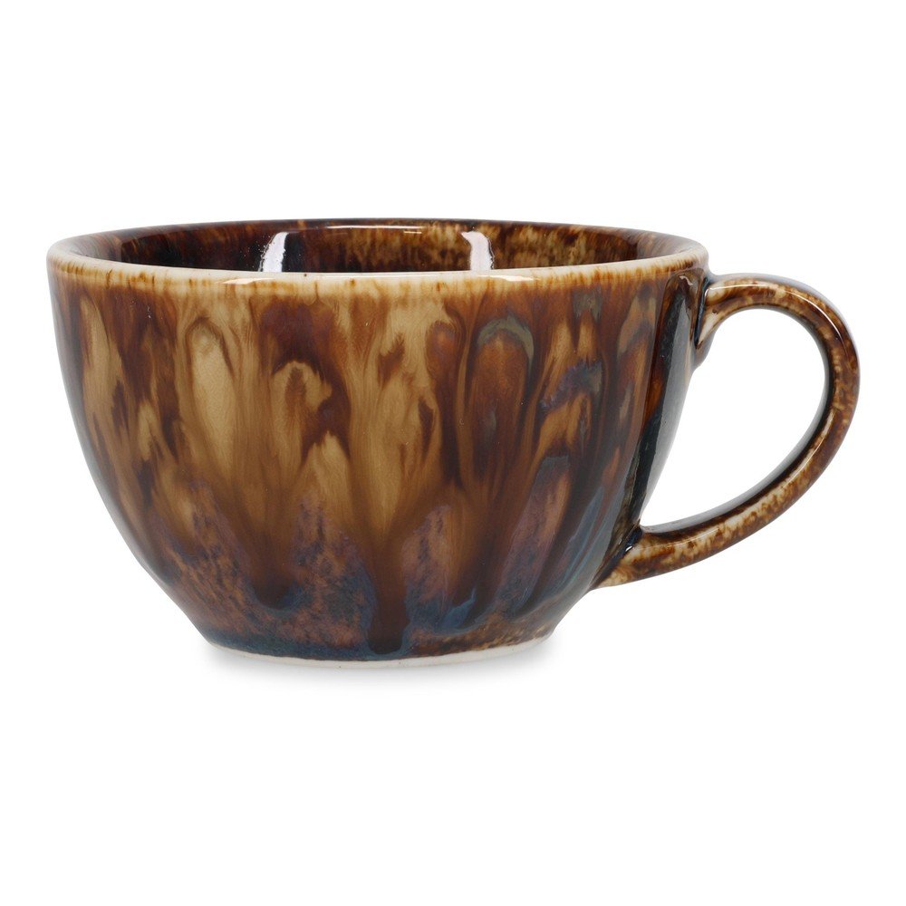 Brązowa porcelanowa filiżanka do latte 300 ml Resto – BonBistro