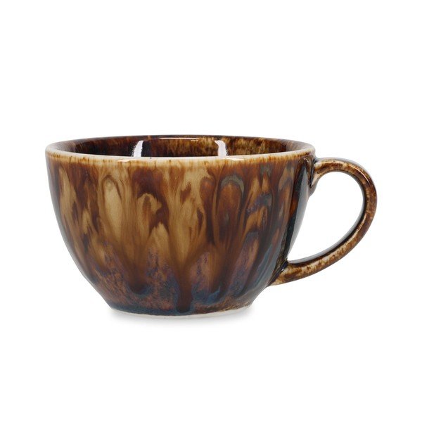 Brązowa porcelanowa filiżanka do latte 300 ml Resto – BonBistro
