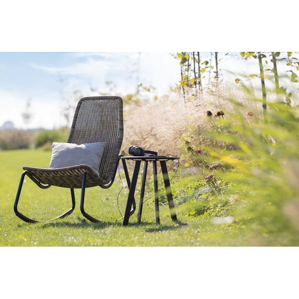 Rattanowe bujane krzesło ogrodowe WOOOD Tom-image-1