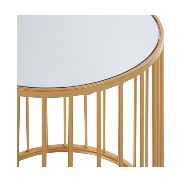 Okrągłe stoliki ze szklanym blatem zestaw 2 szt. ø 45 cm Avantis – Premier Housewares-image-4