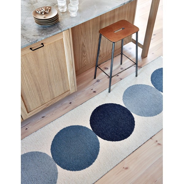 Niebiesko-kremowy chodnik odpowiedni na zewnątrz 70x280 cm Otto Sky – Pappelina-image-1