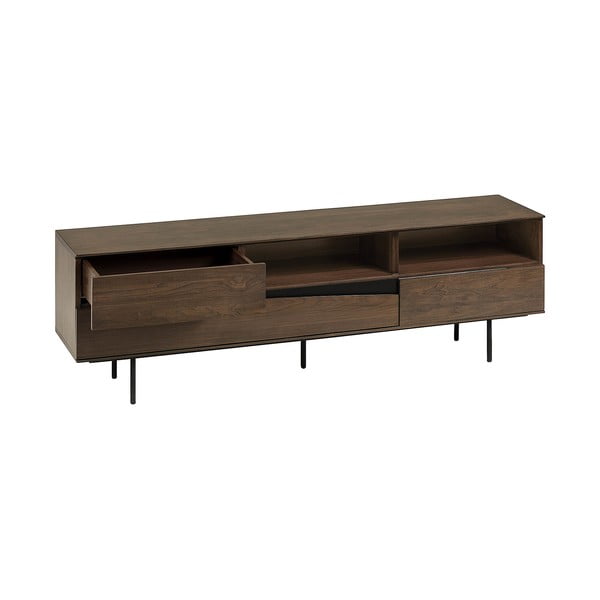 Szafka pod TV w dekorze drewna orzecha Kave Home Cutt-image-4