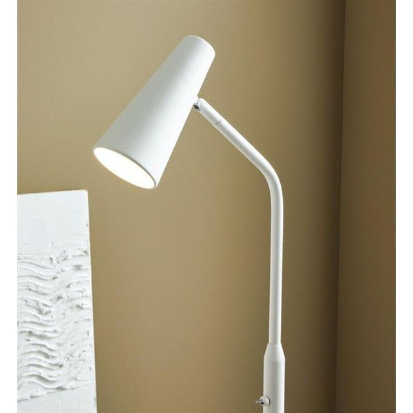 Biała lampa stojąca Markslöjd Crest, wys. 145 cm-image-1