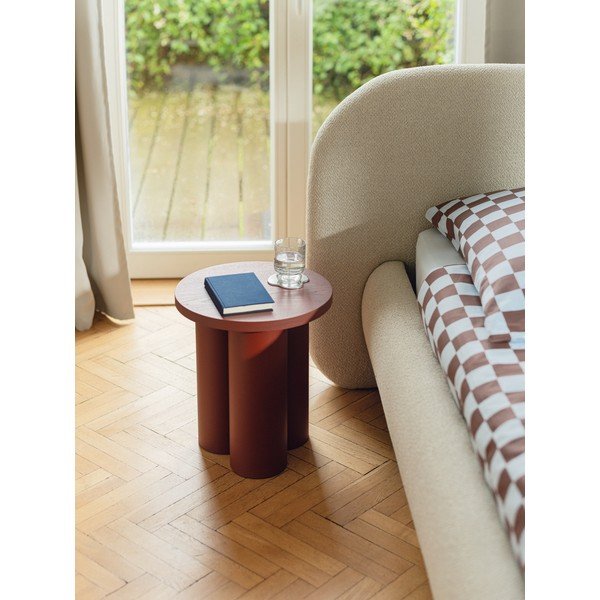 Czerwony stołek Oly – noo.ma-image-1