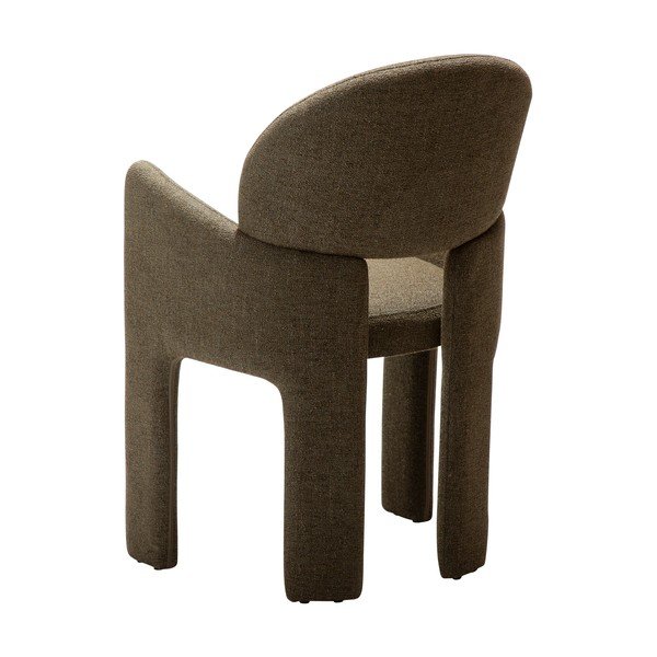 Fotel jadalniany z podłokietnikami w kolorze khaki Aole – DAN-FORM Denmark-image-3
