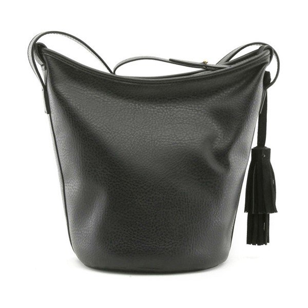 Czarna torebka ze skóry ekologicznej Laura Ashley Loxford-image-2