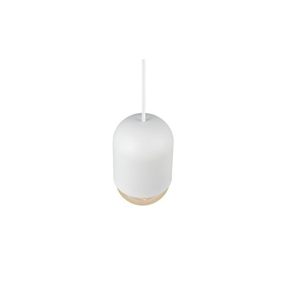 Biała metalowa lampa wisząca ø 11 cm Nara – Reality-image-2