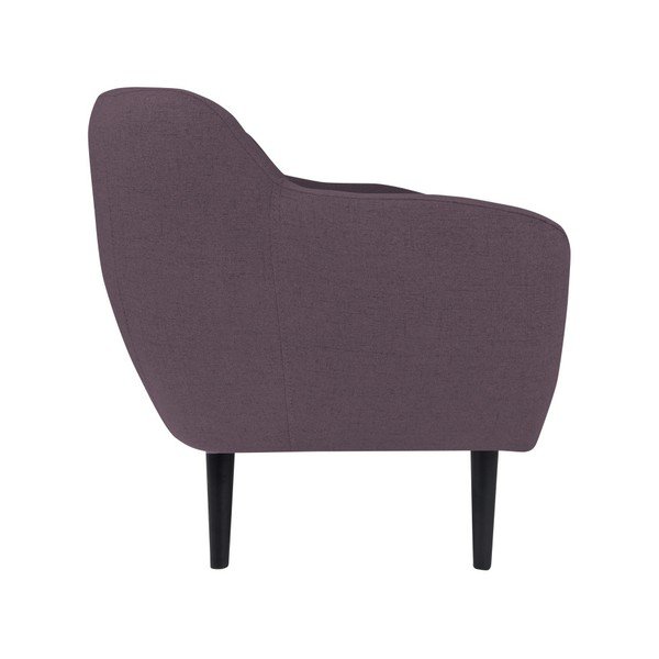 Fioletowa sofa 2-osobowa z brązowymi nogami Mazzini Sofas Piemont-image-2