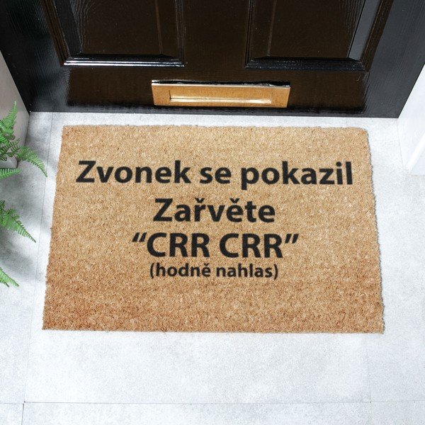Wycieraczka z włókna kokosowego 40x60 cm Crr Crr – Artsy Doormats-image-2
