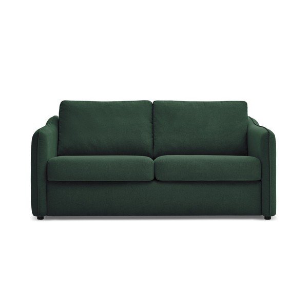 Zielona sofa do spania/rozkładana 178 cm Lenny – Bobochic Paris