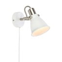 Biały kinkiet Markslöjd Alton